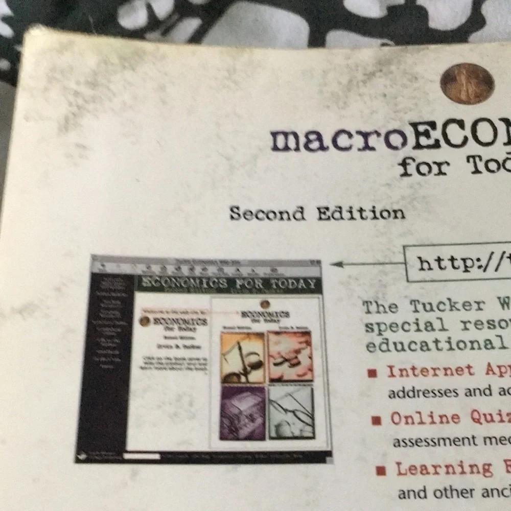 Macroeconomics for Today 2nd Edition Textbook Irvin B Tucker
